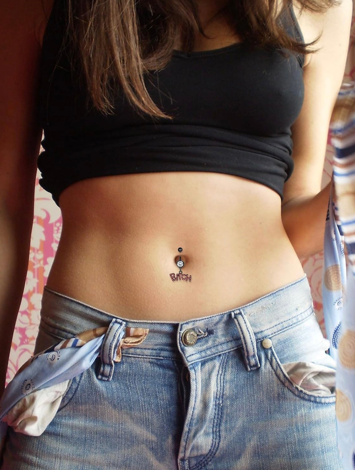 Lot piercings nombril en acier chirugical 1,6mm de 6 à 8 pièces - urbanxpression.fr