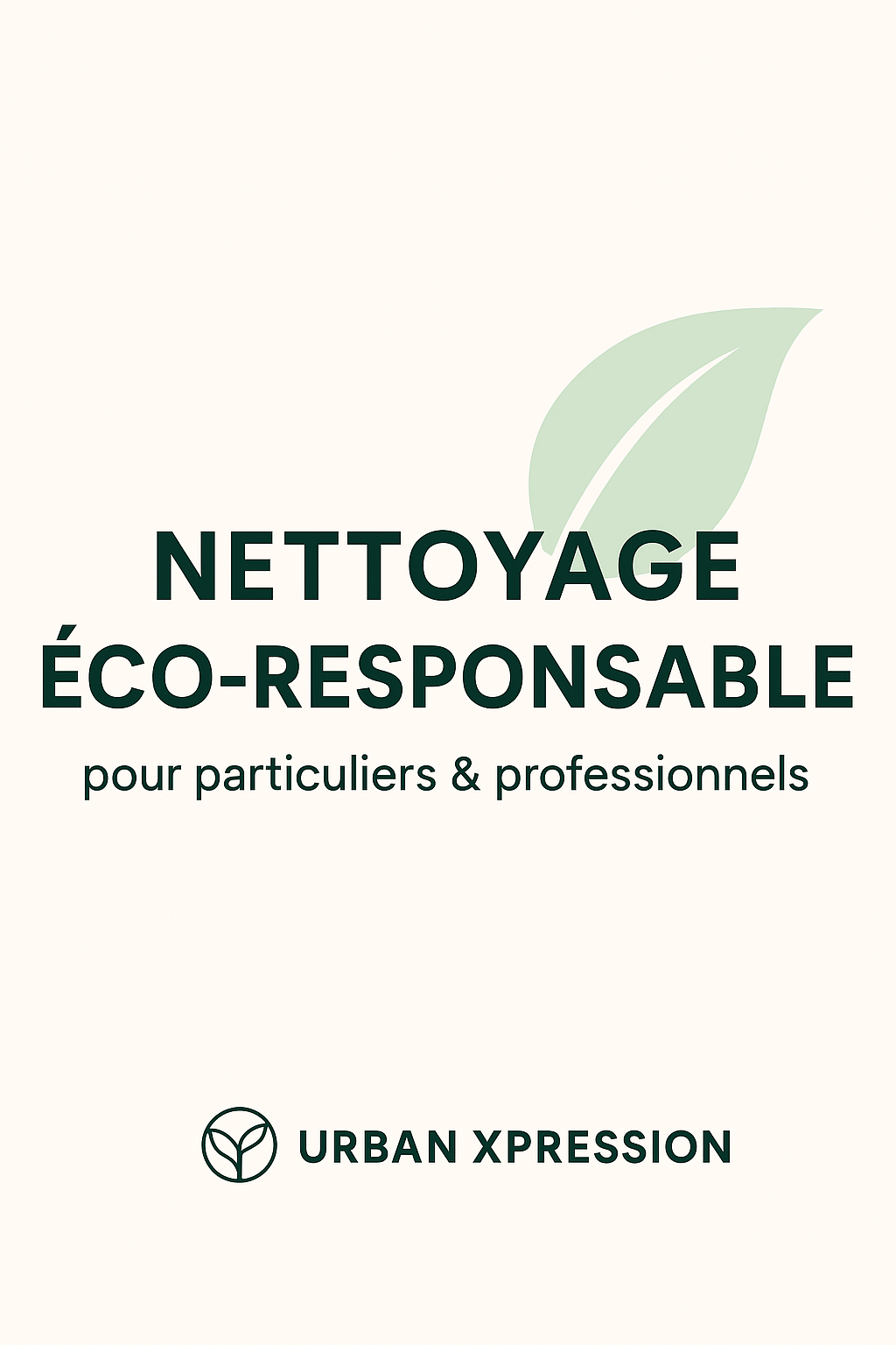 Personne effectuant un nettoyage professionnel écoresponsable dans un bureau moderne